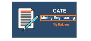 gate mining engineering new syllabus