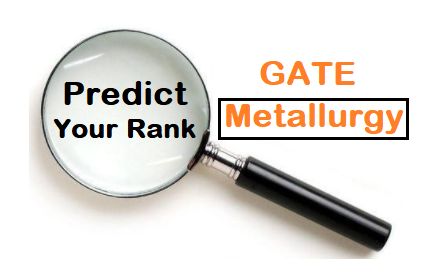 GATE Metallurgy Rank Predictor